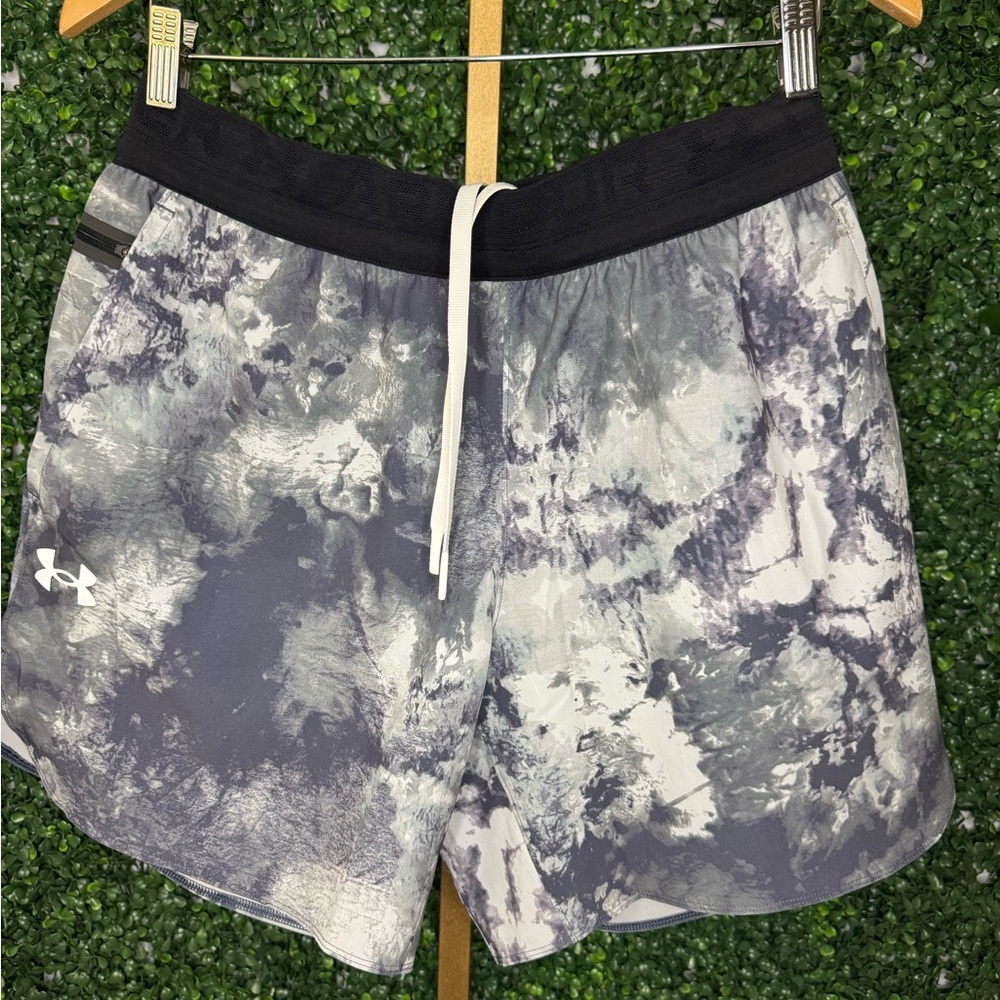 Under Armour Gray Tie-Dye Shorts